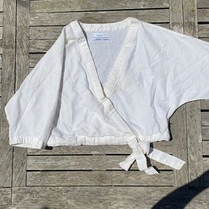 Linen urban outfitters top